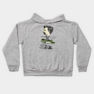 The Celebrated Jumping Frog - Mark Twain Kids Hoodie